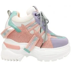 Anthony Wang Shoes Pretty Poison Platform Wedge Sneakers