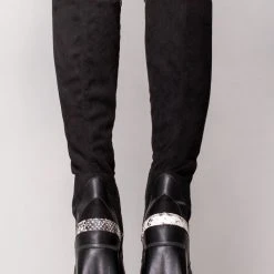 LA Style Rush Venomous Lace Up Boots Shoes