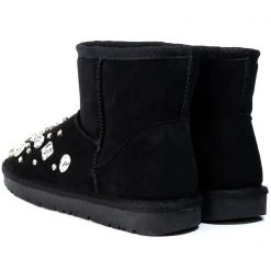 Azalea Wang Bring The Bling Faux Fur Boots