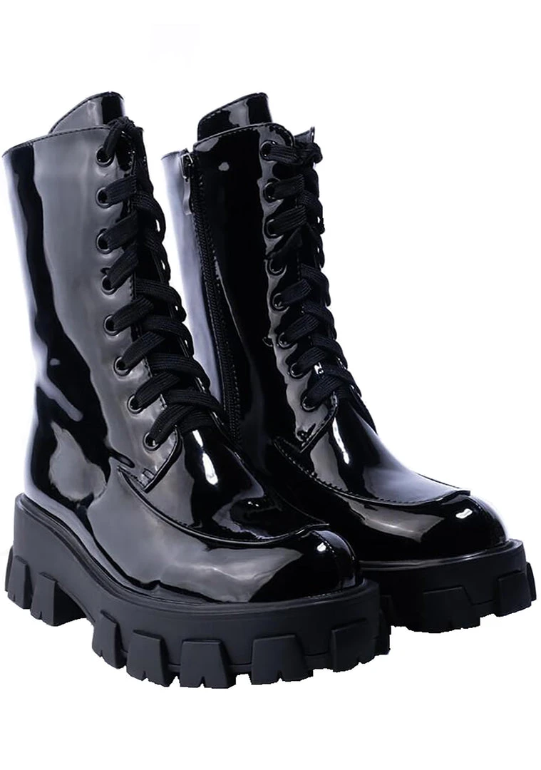 Azalea Wang The Great Fantastic Excision Military Ankle Boots