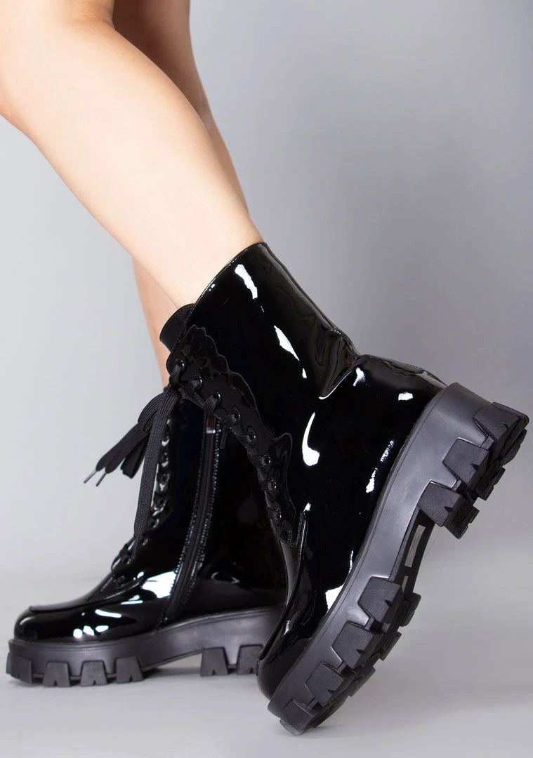 Azalea Wang The Great Fantastic Excision Military Ankle Boots