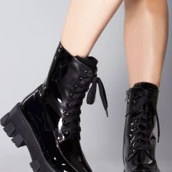 Azalea Wang The Great Fantastic Excision Military Ankle Boots