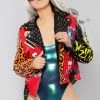 Azalea Wang Freak Out Moto Jacket