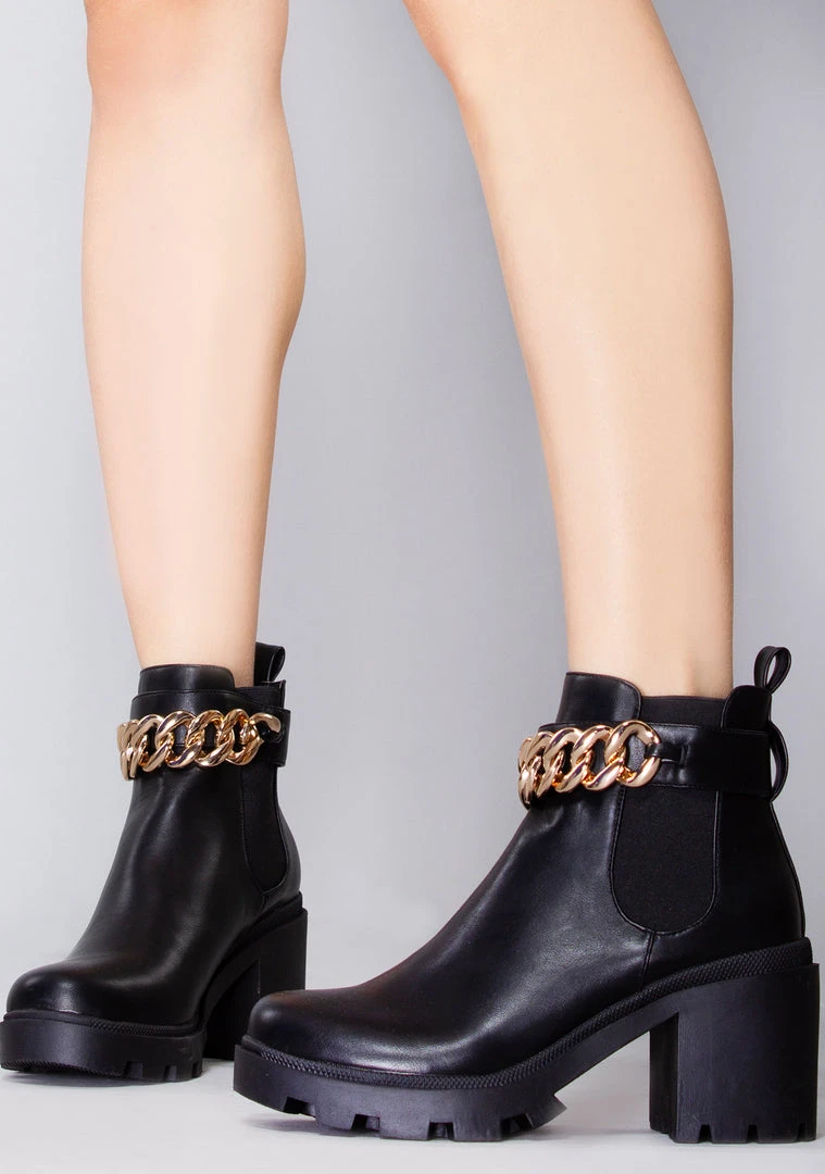Azalea Wang Chain Reaction Platform Boots