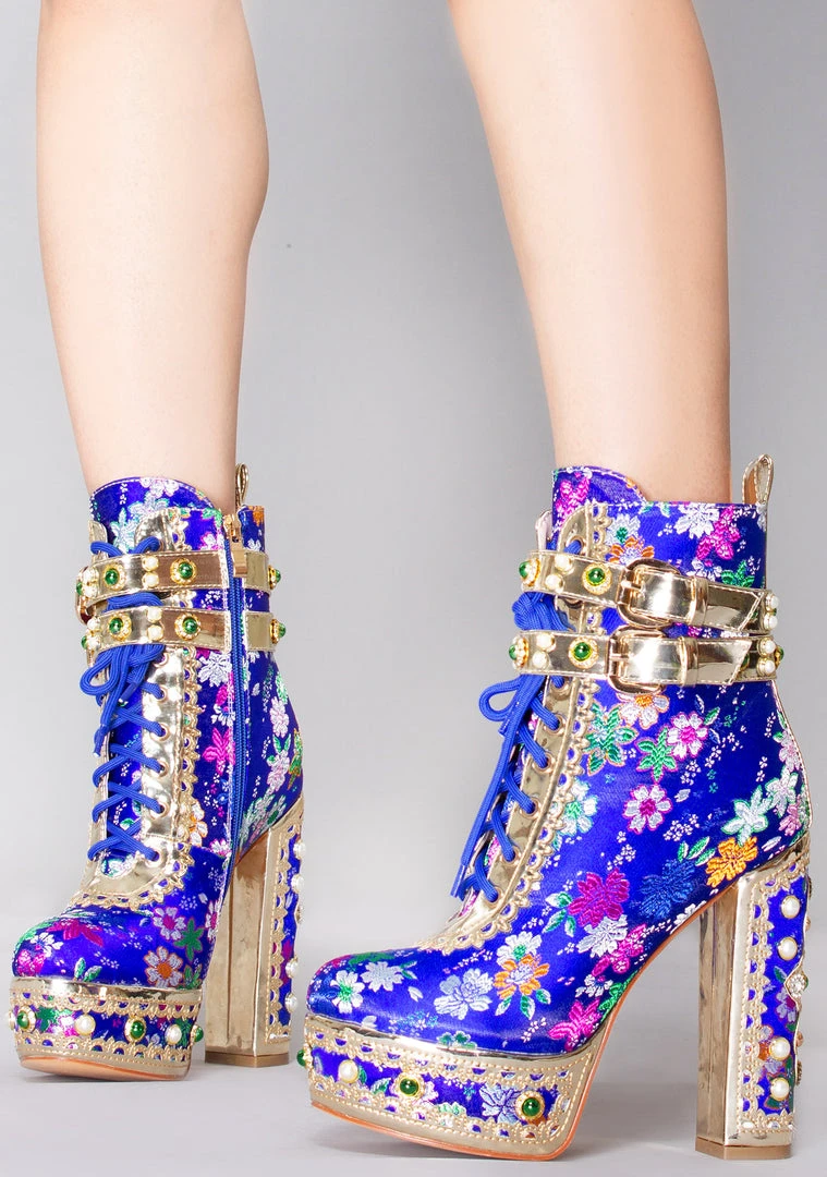 Azalea Wang World Tour Duchess Platform Boots