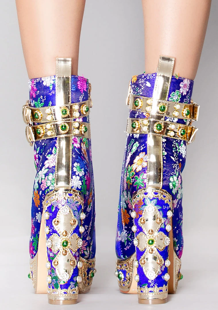 Azalea Wang World Tour Duchess Platform Boots