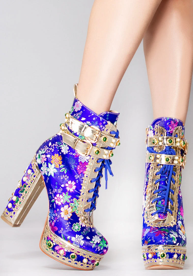 Azalea Wang World Tour Duchess Platform Boots