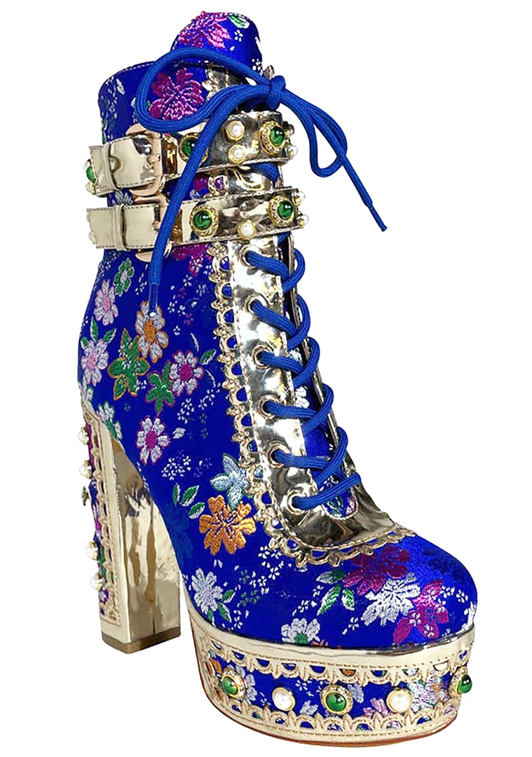 Azalea Wang World Tour Duchess Platform Boots