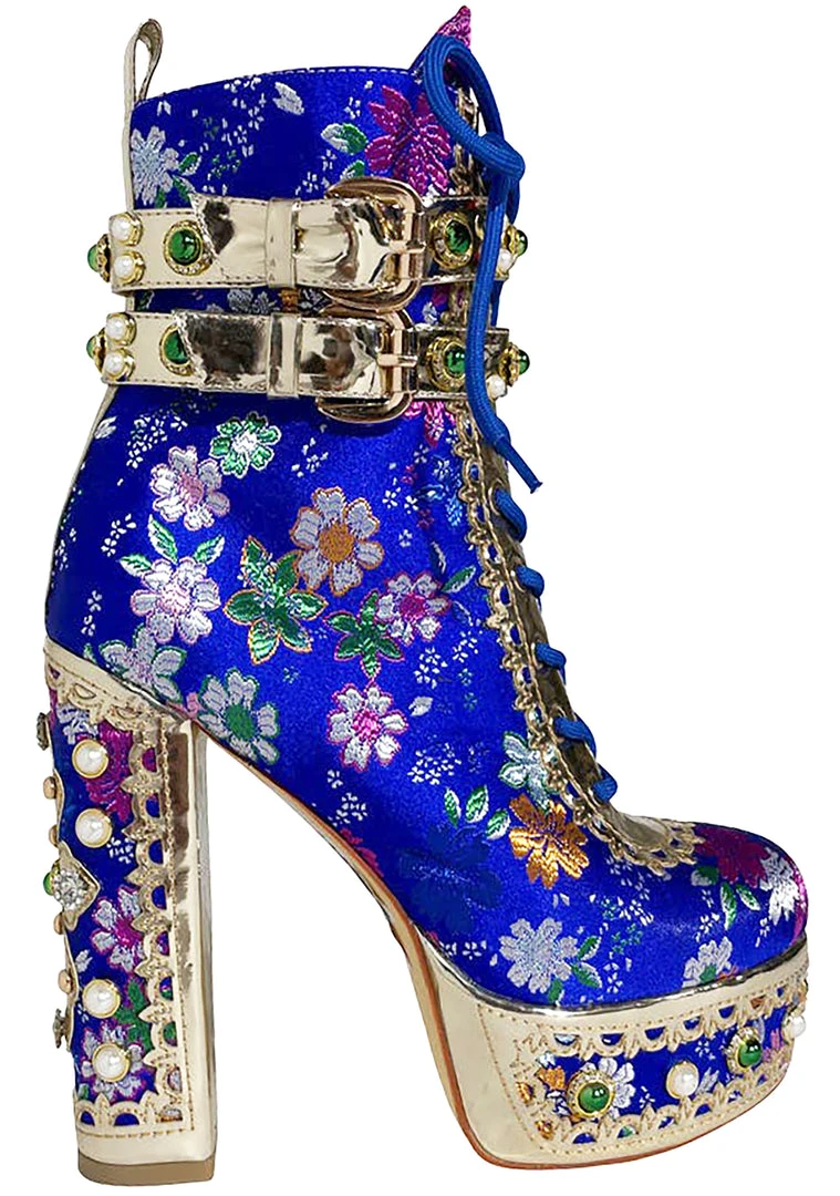 Azalea Wang World Tour Duchess Platform Boots