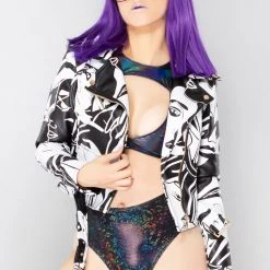 Azalea Wang The Great Fantastic Mood Swing Moto Jacket