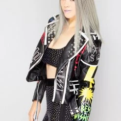 Azalea Wang Heartbreaker Moto Jacket World Tour