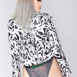 Azalea Wang Spit It Out Moto Jacket Tea Room Cinema