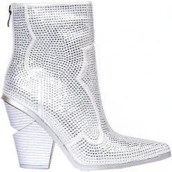 Azalea Wang Stars Collide Rhinestone Ankle Boots