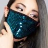 BGlittz Sapphire Party Dust Mask