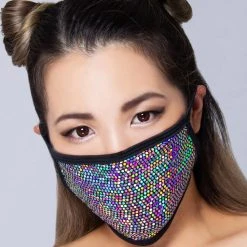 BGlittz The Great Fantastic Technicolor Dots Dust Mask