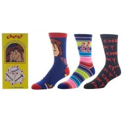 BIOWORLD The Great Fantastic X Chucky Best Friend 3PK Gift Box Set