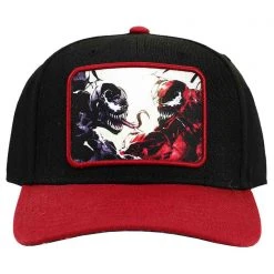 BIOWORLD Accessories X Marvel Venom Vs. Carnage Snapback Raglan Hat