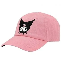 BIOWORLD X Sanrio Kuromi Embroidered Raglan Hat Accessories