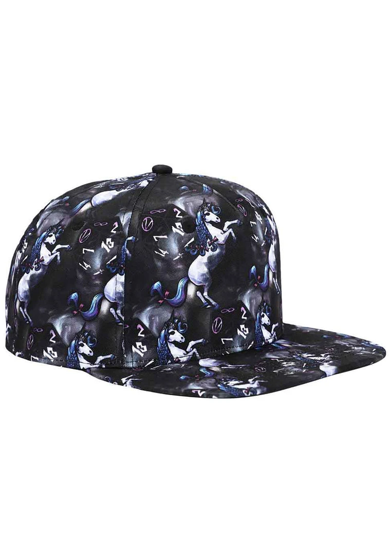 BIOWORLD New X Tiny Tina's Wonderland Queen Butt Stallion AOP Flat Brim Hat