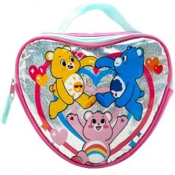 BIOWORLD X Care Bears Sharing Is Real Heart-Shaped Lunch Bag World Tour