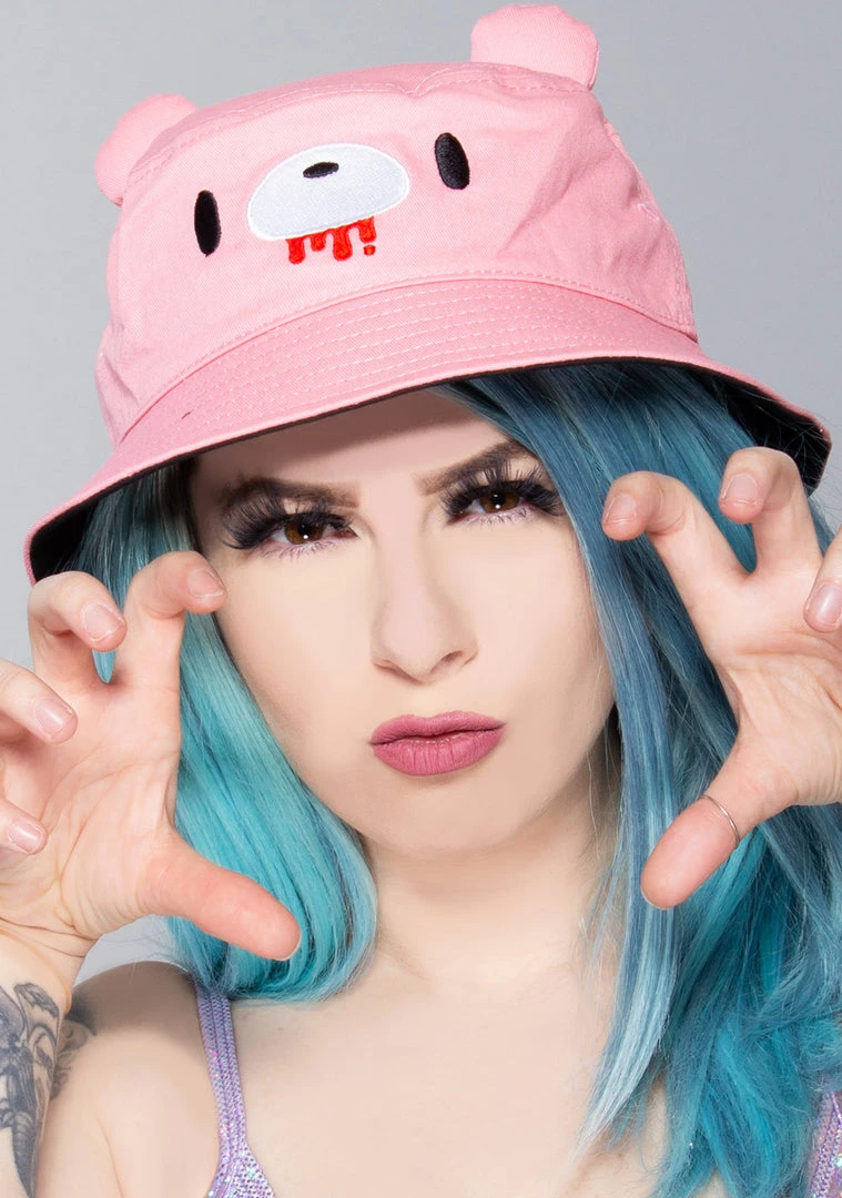 BIOWORLD X Gloomy Bear 3D Ears Bucket Hat