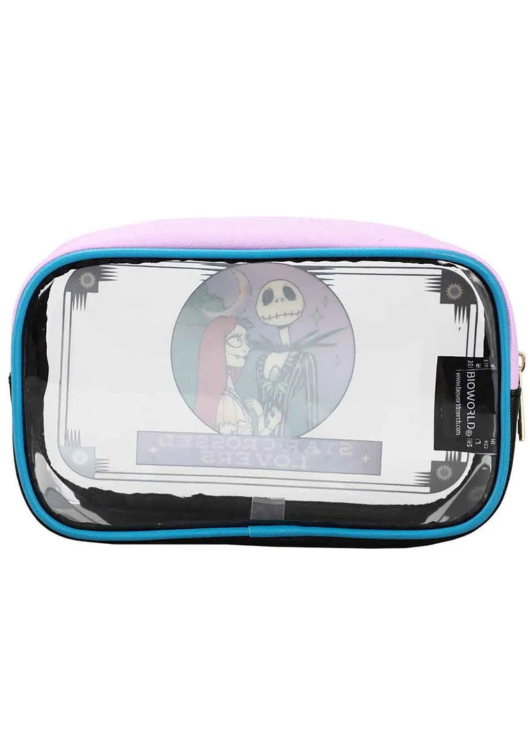 BIOWORLD Bags X Disney Nightmare Before Christmas Mystic Opulence 3PC Cosmetic Bag Set