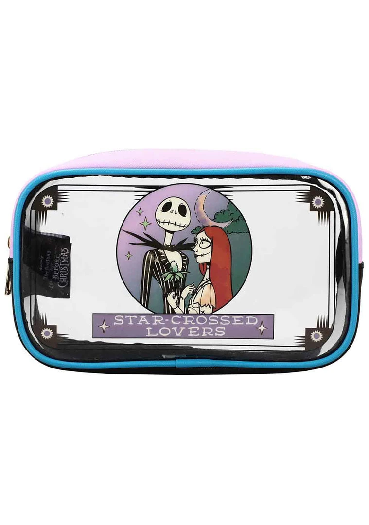 BIOWORLD Bags X Disney Nightmare Before Christmas Mystic Opulence 3PC Cosmetic Bag Set