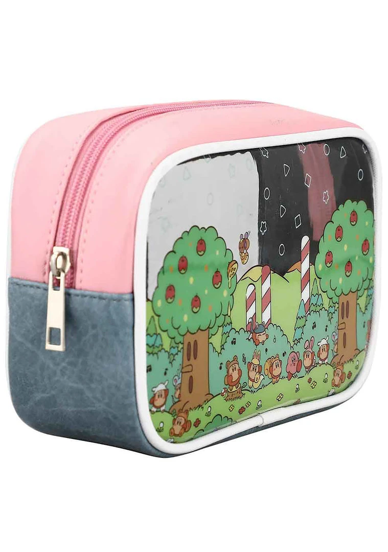 BIOWORLD Bags X Nintendo Kirby Picnic 3 PC Cosmetic Bag Set