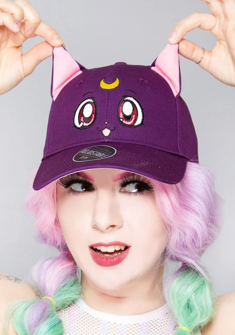 BIOWORLD X Sailor Moon Luna Cosplay Raglan Hat