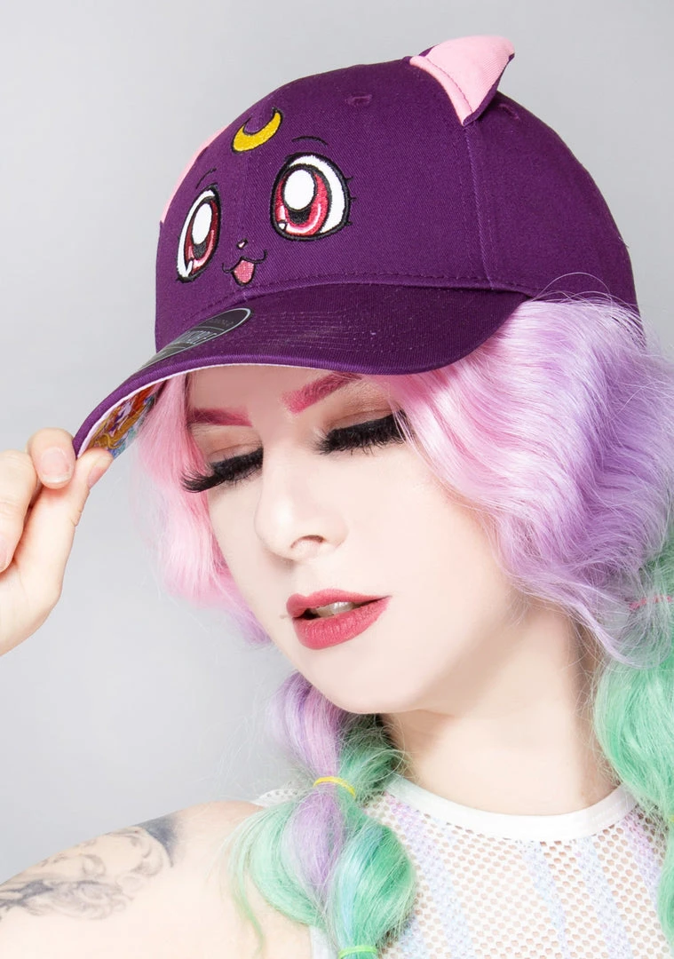 BIOWORLD X Sailor Moon Luna Cosplay Raglan Hat