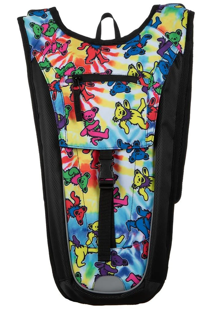 BIOWORLD X Grateful Dead Tie Dye Hydration Backpack