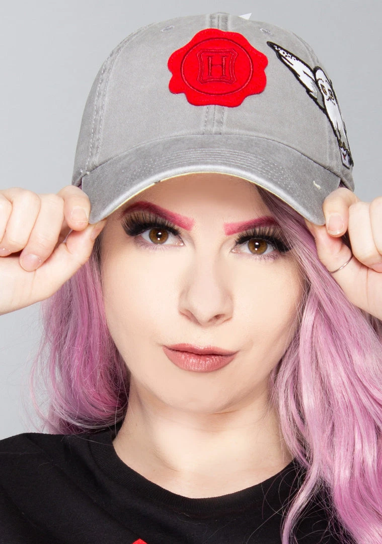 BIOWORLD X Harry Potter Hedwig Hogwarts Letter Raglan Hat The Great Fantastic