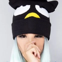 BIOWORLD X Hello Kitty Badtz Maru Big Face Beanie