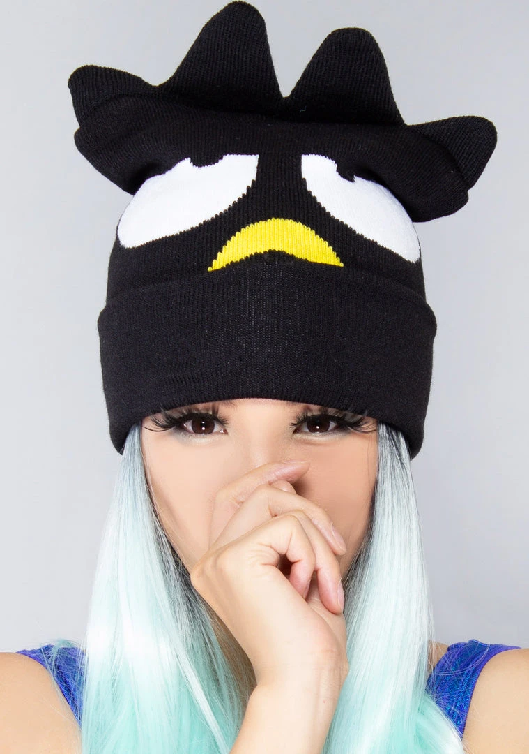 BIOWORLD X Hello Kitty Badtz Maru Big Face Beanie