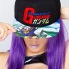 BIOWORLD X Mobile Suit Gundam Snapback Flat Brim Hat The Great Fantastic