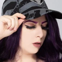 BIOWORLD X Nightmare Before Christmas Jack & Sally Snapback Raglan Hat The Great Fantastic