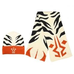 BIOWORLD The Great Fantastic X Star Wars Ahsoka Tano Beanie & Scarf Set