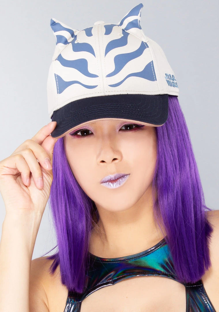BIOWORLD X Star Wars The Mandalorian Ahsoka Tano Cosplay Raglan Hat