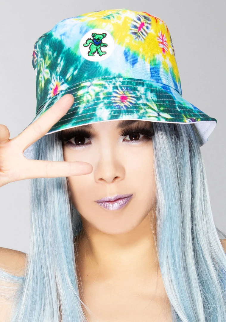 BIOWORLD World Tour X The Grateful Dead Reversible Bucket Hat