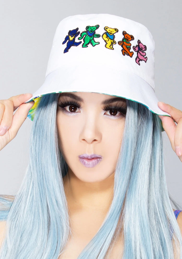 BIOWORLD World Tour X The Grateful Dead Reversible Bucket Hat