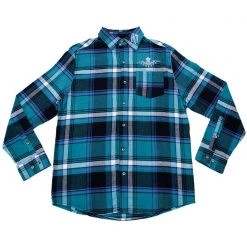 Cakeworthy X Disney Haunted Mansion Foolish Mortals Flannel Shirt