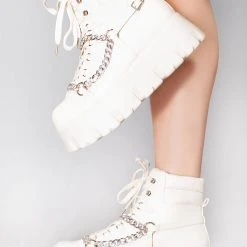 Cape Robbin World Tour Lethal Silence Platform Boots