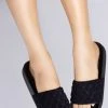 Cape Robbin Black Prism Geometric Sandal Shoes