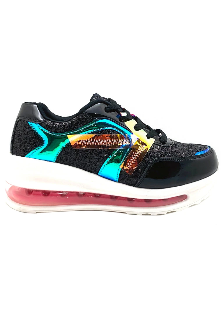 Cape Robbin Ultra Sonic Holographic Sneakers Shoes