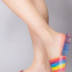 Cape Robbin Show Me Love Jelly Sandal Shoes