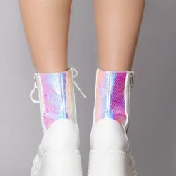 Cape Robbin Liquid Love Platform Boots LASR Exclusives