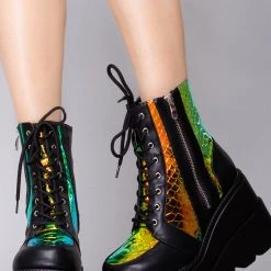 Cape Robbin Radioactive Platform Boots