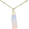 Charged New Journey Opal Gemstone Necklace