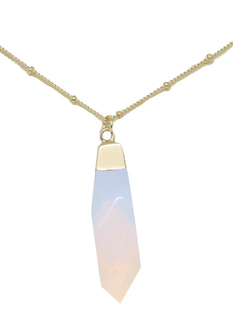 Charged New Journey Opal Gemstone Necklace