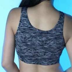 LA Style Rush Cut You Off Bra Top
